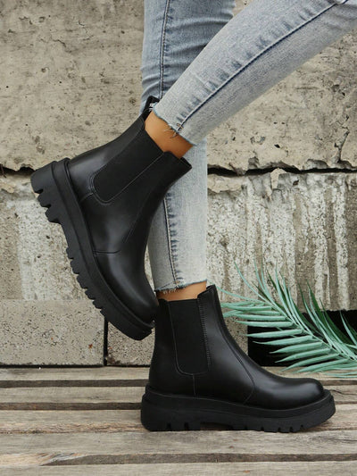 Bottines Chelsea à Semelle Épaisse