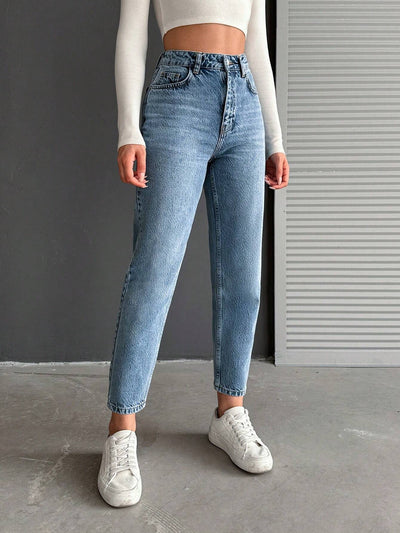 Jeans SlimFit avec Poches Inclinees