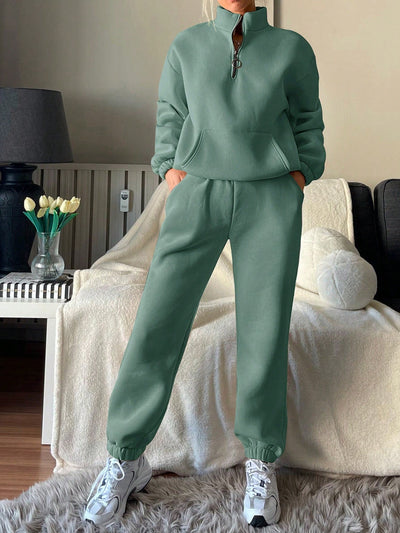Ensemble Sweat Zippé Cotton