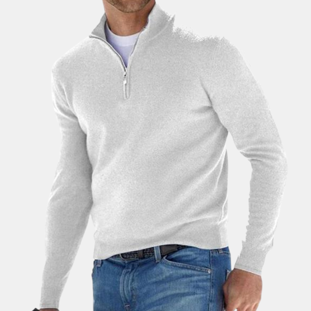 Dali | Pull à col zippé élégant