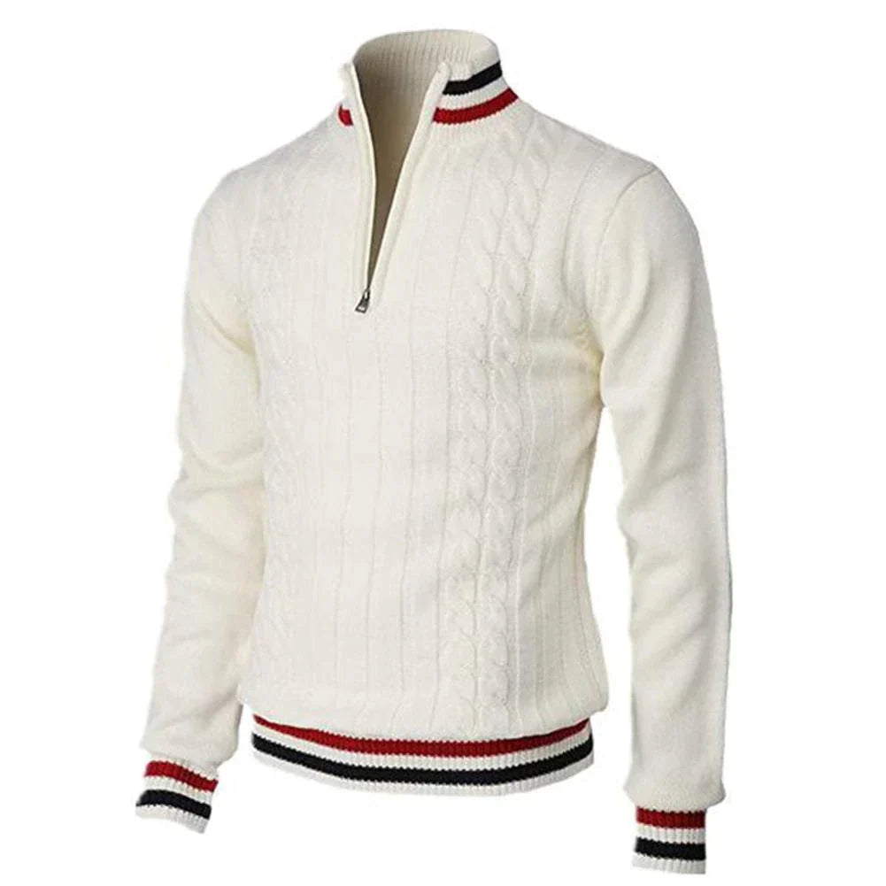 Taylor Pull en tricot à fermeture éclair